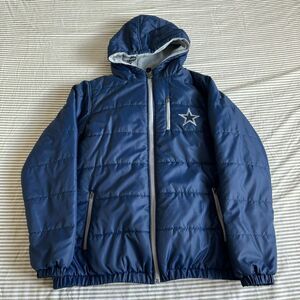 Dallas Cowboys Women’s Puffer Jacket Navy NFL Size Medium